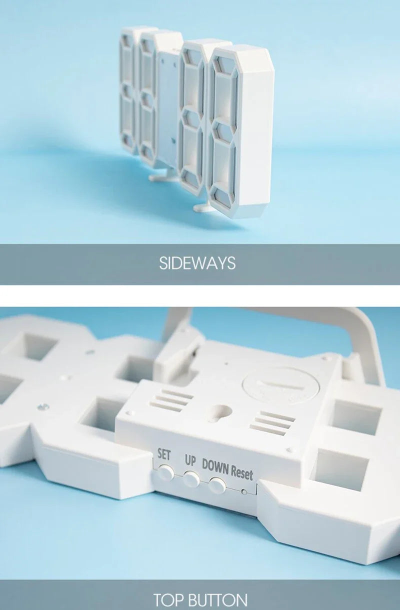 Modern 3D LED Digital Clock