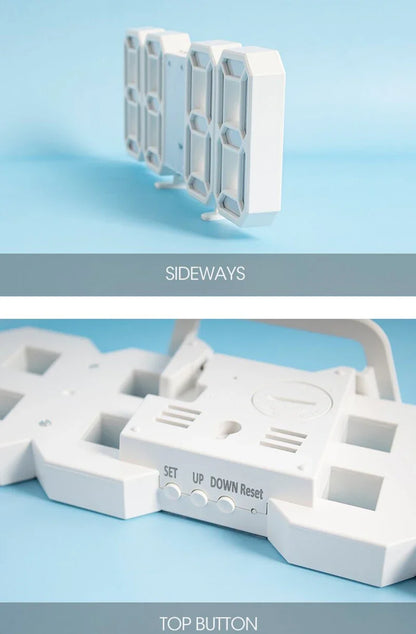 Modern 3D LED Digital Clock