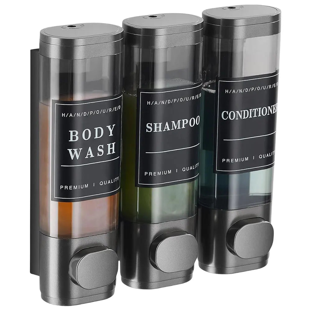 3 piece Wall-Mounted Soap Dispenser