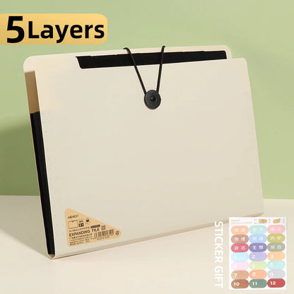 A4 Expanding File Folder