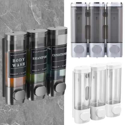 3 piece Wall-Mounted Soap Dispenser
