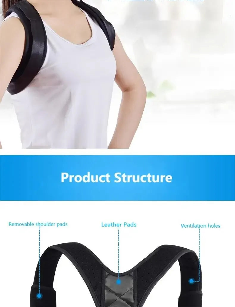 BeeChip™ Posture Pro+ | Breathable Back Correction Belt