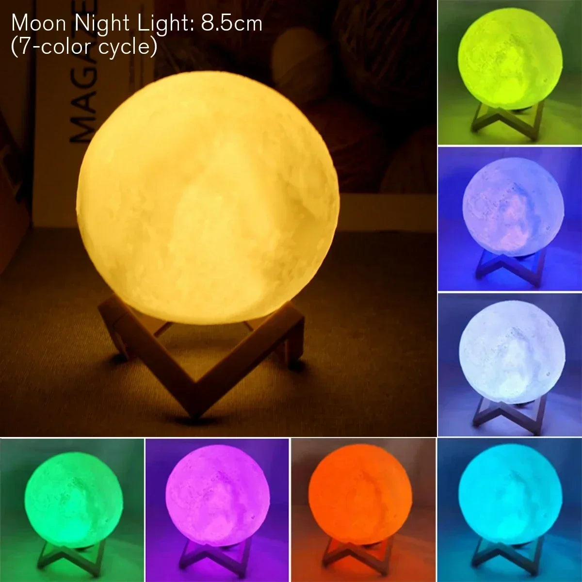 Mini Moon Lamp Night Light
