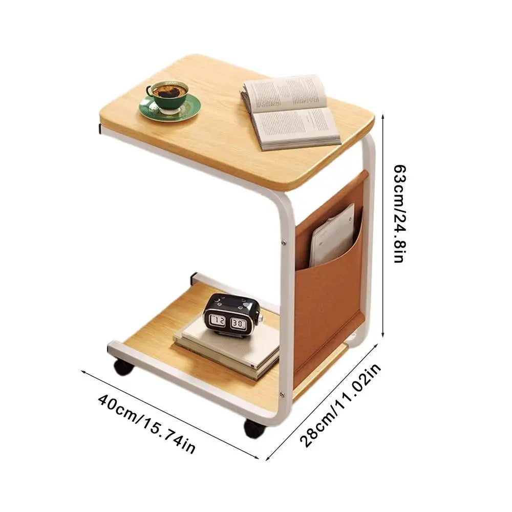 C-Shaped Side Table