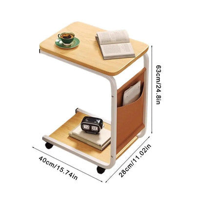 C-Shaped Side Table