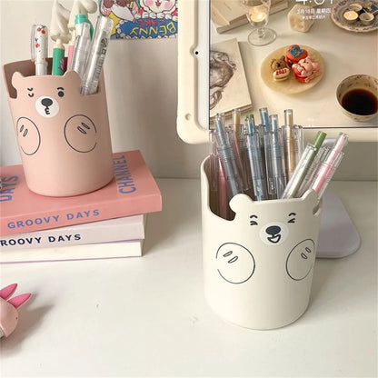 Cute Bear Pencil Holder