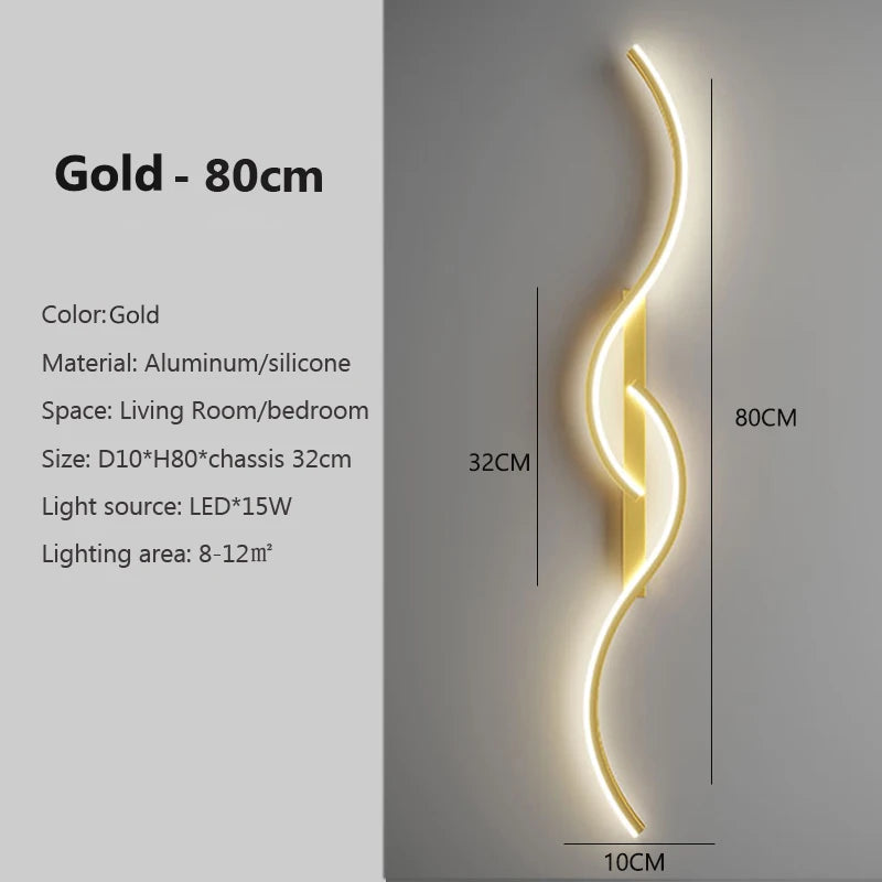 Modern Wall-Mounted LED Light