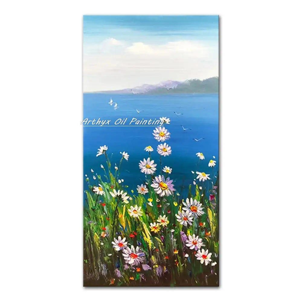 Hand-Made Thick textured Wall art