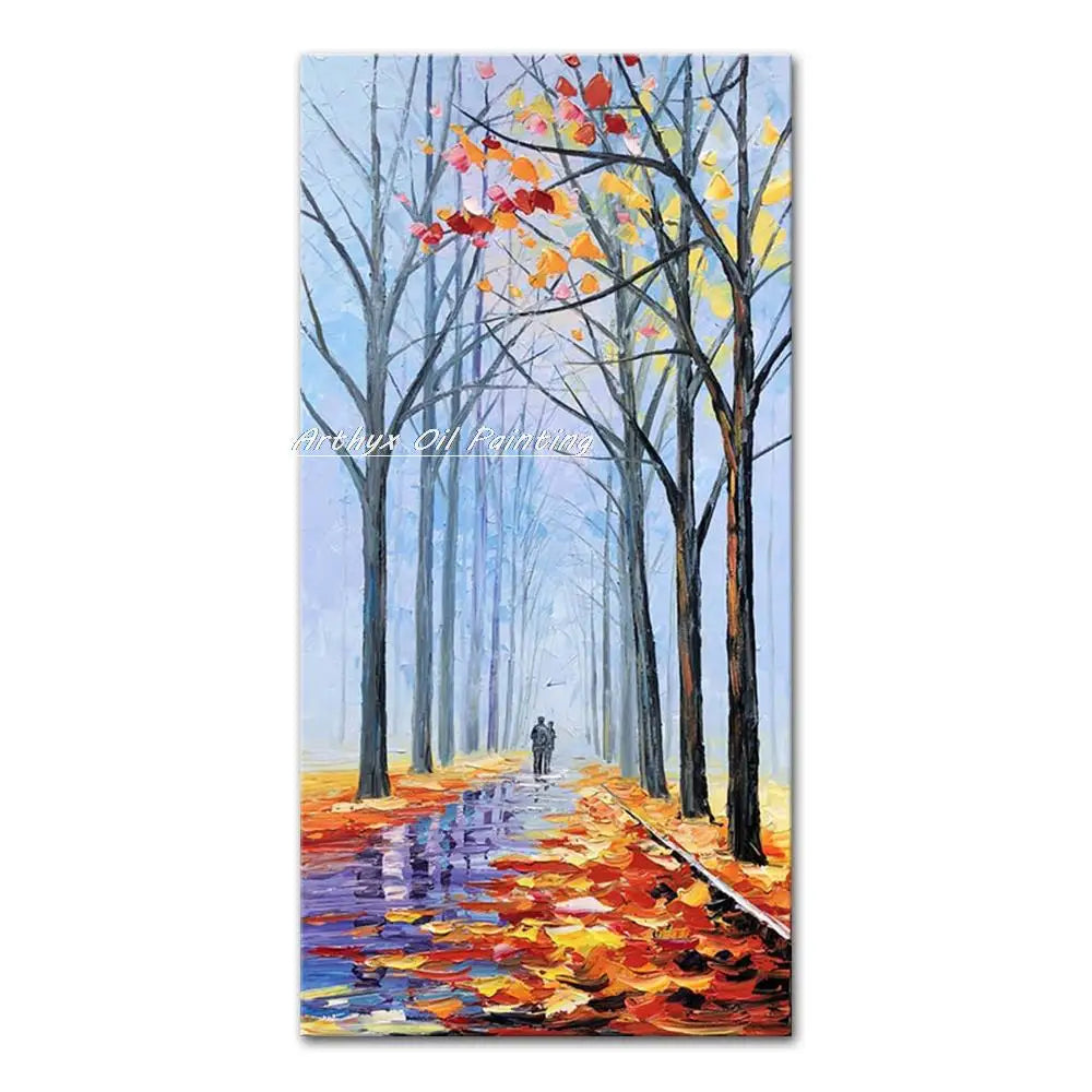 Hand-Made Thick textured Wall art