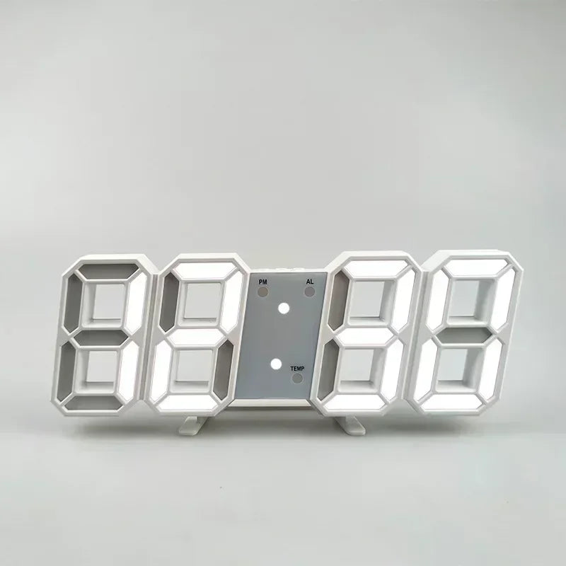 Modern 3D LED Digital Clock