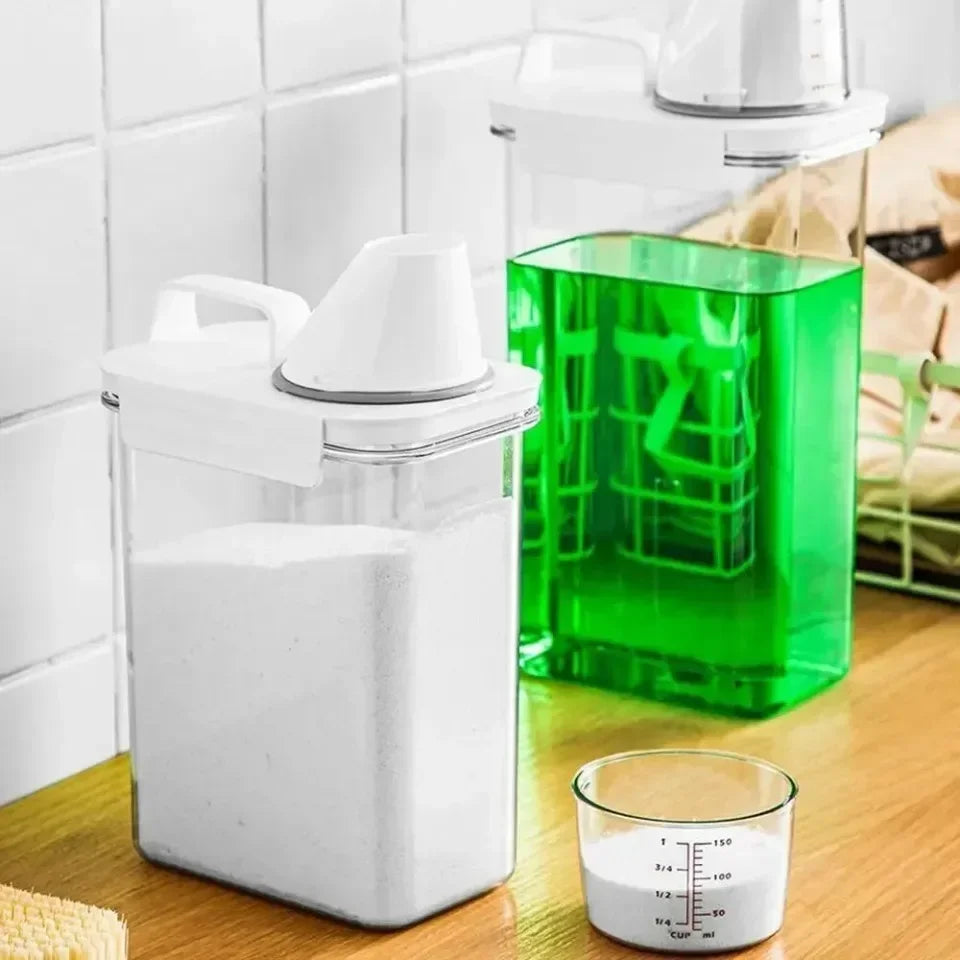 Airtight Laundry Powder Storage Box