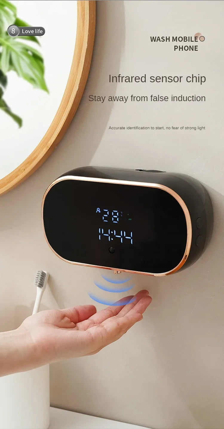 Intelligent Wall-Mounted Sensing Soap Dispenser