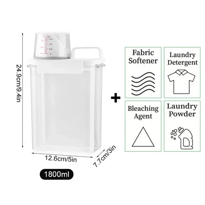 Airtight Laundry Powder Storage Box