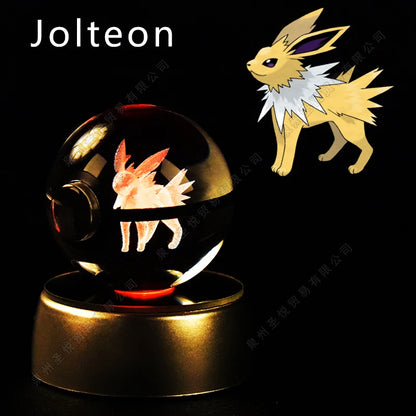 Pokémon 3D Crystal Ball Night Light