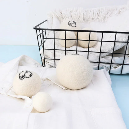 6Pcs Reusable Wool Dryer Balls