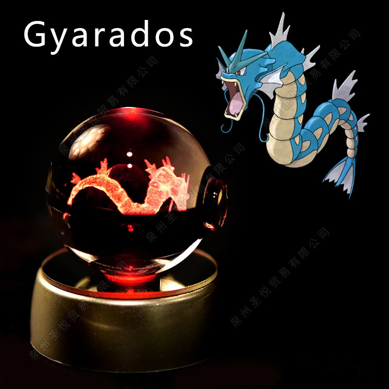 Pokémon 3D Crystal Ball Night Light