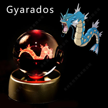 Pokémon 3D Crystal Ball Night Light