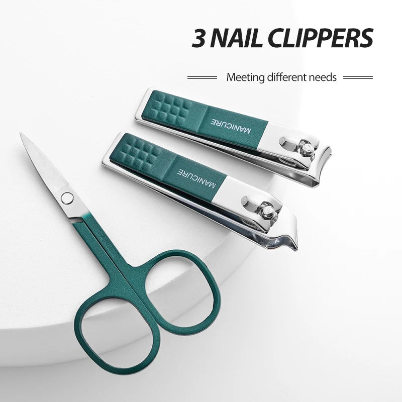 ProGroom™ 6-Piece Premium Nail Care Set – Unisex Manicure & Pedicure Kit
