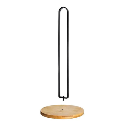 Bamboo Paper Towel Holder