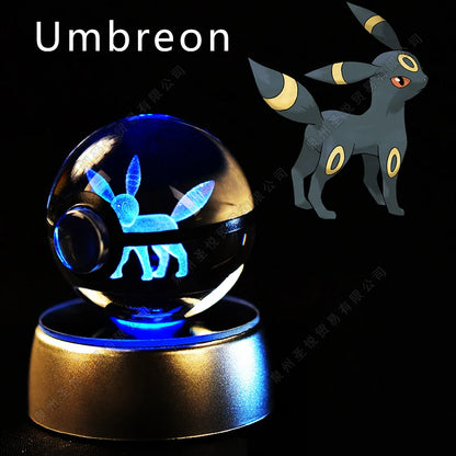 Pokémon 3D Crystal Ball Night Light