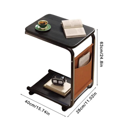 C-Shaped Side Table