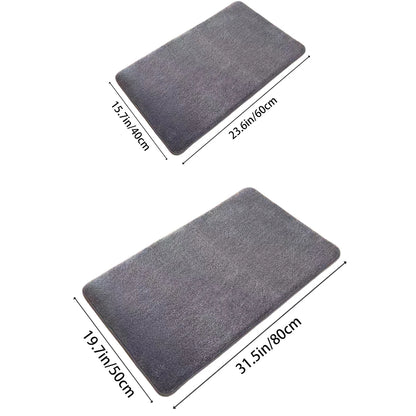 Absorbent Anti-Slip Bathroom Floor Mat