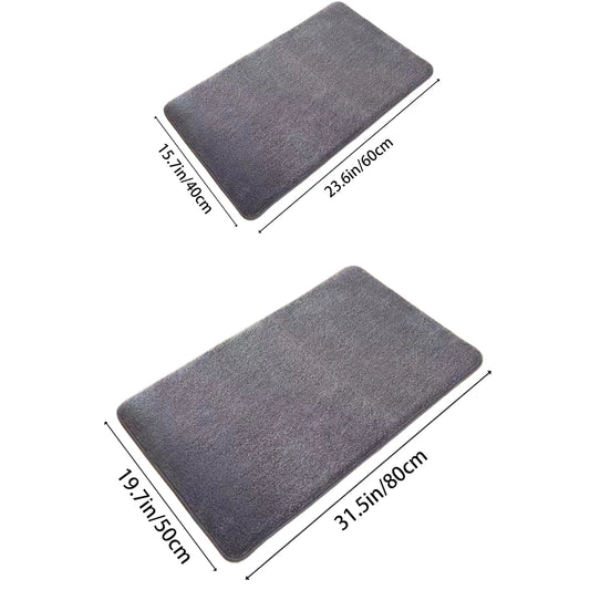 Absorbent Anti-Slip Bathroom Floor Mat