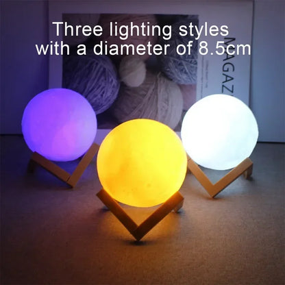 Mini Moon Lamp Night Light