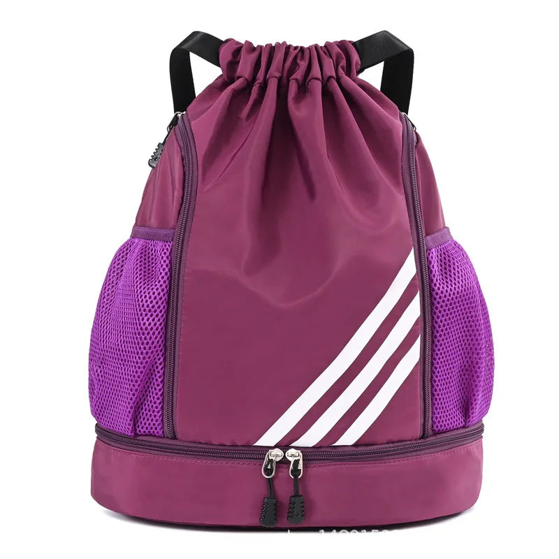 Multi-Color Drawstring Backpack