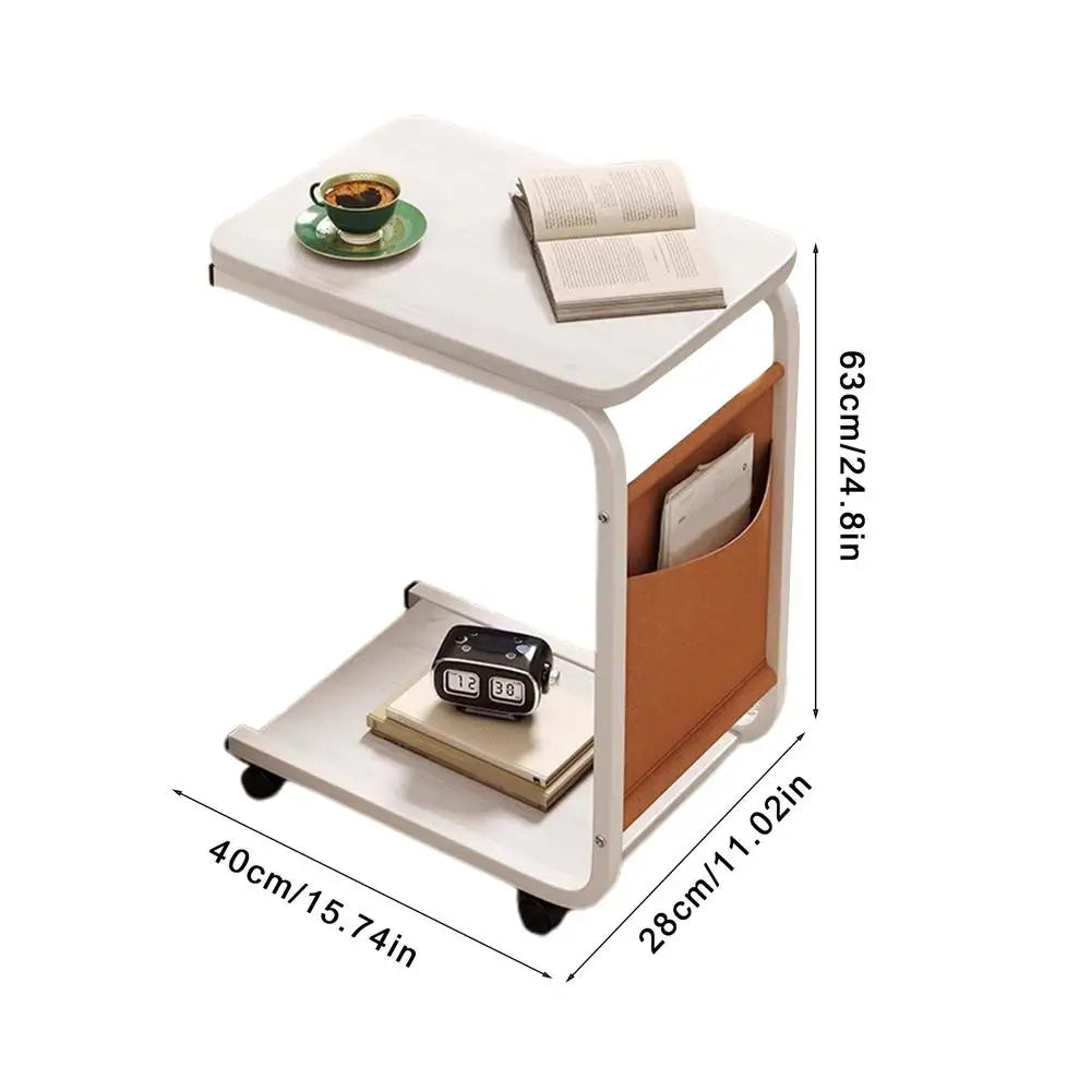 C-Shaped Side Table