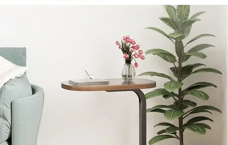 C-Shaped Side Table