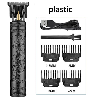 TrimMaster™ T9 LCD Precision Hair & Beard Trimmer – Professional Electric Clipper for Men