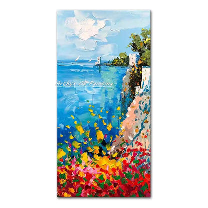 Hand-Made Thick textured Wall art