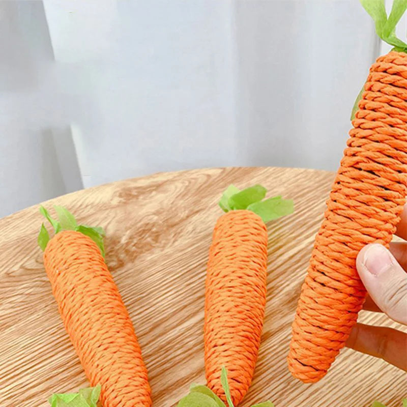 Cat Sound Carrot Cuddle Toy