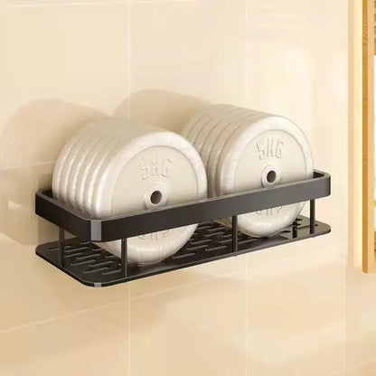 Wall-Mounted No-Drill Bathroom & Kitchen Shelf