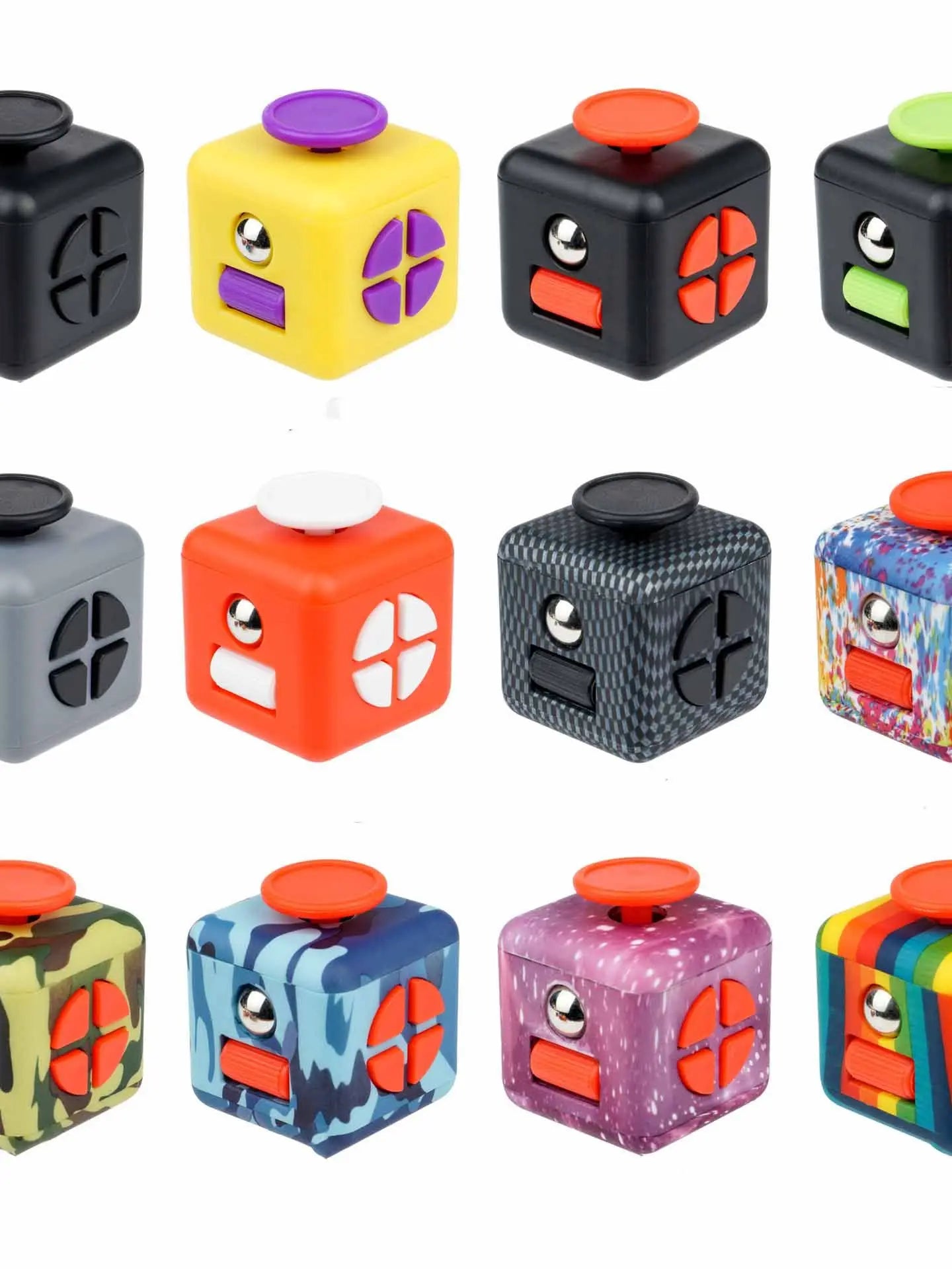 Solid Color Fidget Cube