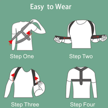 Adjustable Back & Shoulder Corrector Belt