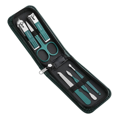 ProGroom™ 6-Piece Premium Nail Care Set – Unisex Manicure & Pedicure Kit