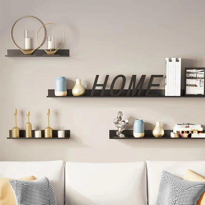 Aluminum Alloy Floating Wall Shelves