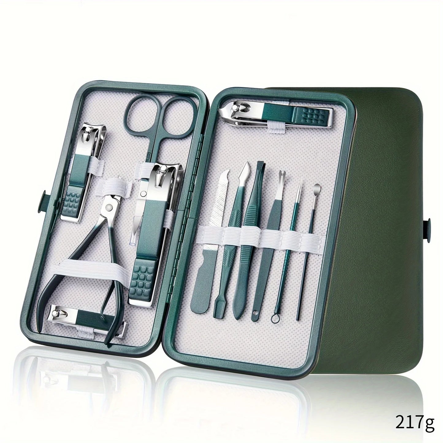 Deluxe Manicure & Pedicure Set With Travel Case