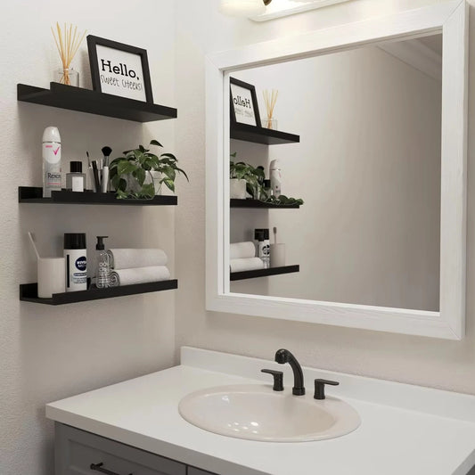 Aluminum Alloy Floating Wall Shelves